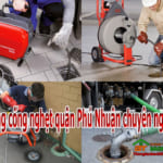 Thông cống nghẹt quận Phú Nhuận chuyên nghiệp, giá rẻ, phục vụ 24/24h