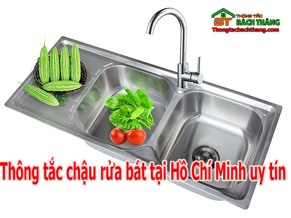 Thông tắc chậu rửa bát tại HCM uy tín 