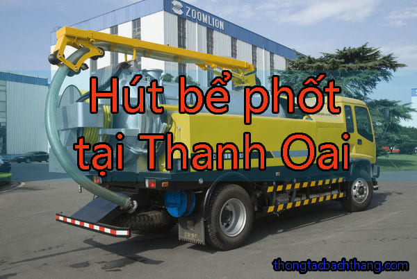 Hút bể phốt tại Thanh Oai