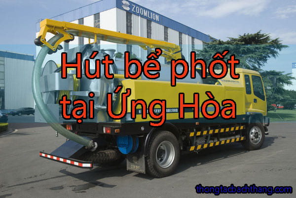 Hút bể phốt tại Ứng Hòa