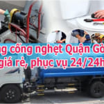 Thông cống nghẹt quận Gò Vấp – Sài Gòn giá rẻ, uy tín, chuyên nghiệp, thợ giỏi