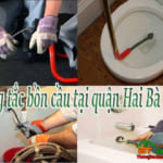 Thông tắc bồn cầu tại quận Hai Bà Trưng giá rẻ, cam kết làm sạch triệt để