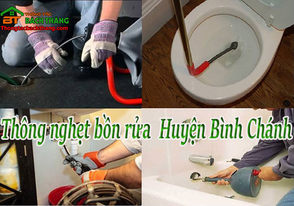 Thông nghẹt bồn rửa chén huyện Bình Chánh uy tín, giá rẻ