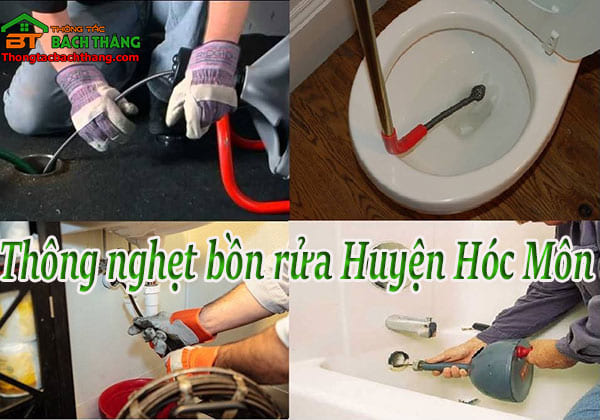 Thông nghẹt bồn rửa chén huyện Hóc Môn uy tín, giá rẻ