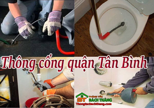 Thông cống quận Tân Bình giá rẻ, chuyên nghiệp