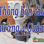Thông bồn cầu tại Phường 4 Quận 6 – Hồ Chí Minh thợ chuyên nghiệp