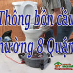 Thông bồn cầu tại Phường 8 Quận 6 – Hồ Chí Minh giá rẻ, máy lò xo
