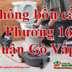 Thông bồn cầu Phường 16 quận Gò Vấp giá rẻ, thợ chuyên nghiệp, 24/24