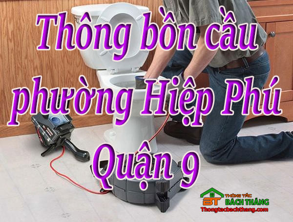 Thông bồn cầu phường Hiệp Phú Quận 9 giá rẻ