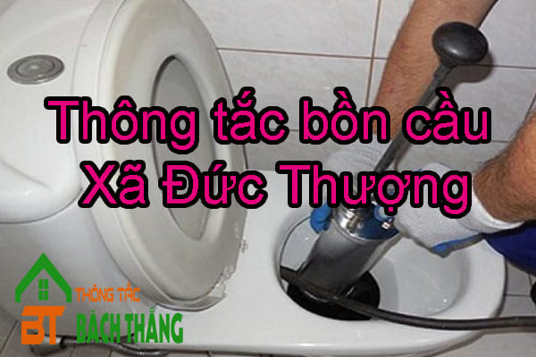 Thông tắc bồn cầu Xã Đức Thượng