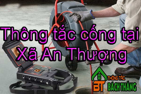 Thông tắc cống tại Xã An Thượng