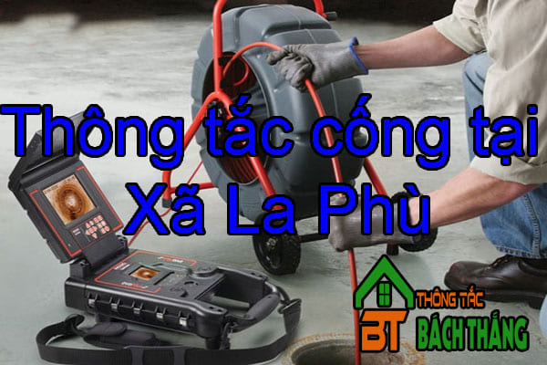 Thông tắc cống tại Xã La Phù