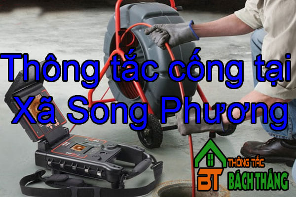 Thông tắc cống tại Xã Song Phương