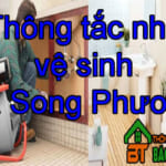 Thông tắc nhà vệ sinh Xã Song Phương có nhiều năm kinh nghiệm, giá rẻ