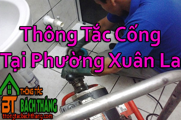 Thông Tắc Cống Tại Phường Xuân La