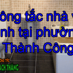 Thông tắc nhà vệ sinh tại phường Thành Công