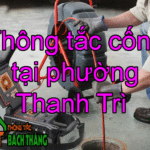Thông tắc cống tại phường Thanh Trì có nhiều năm trong nghề