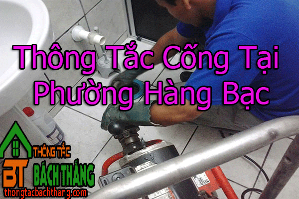 Thông Tắc Cống Tại Phường Hàng Bạc