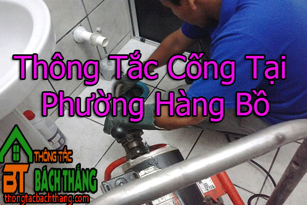 Thông Tắc Cống Tại Phường Hàng Bồ