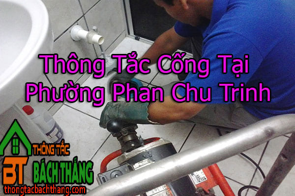 Thông Tắc Cống Tại Phường Phan Chu Trinh