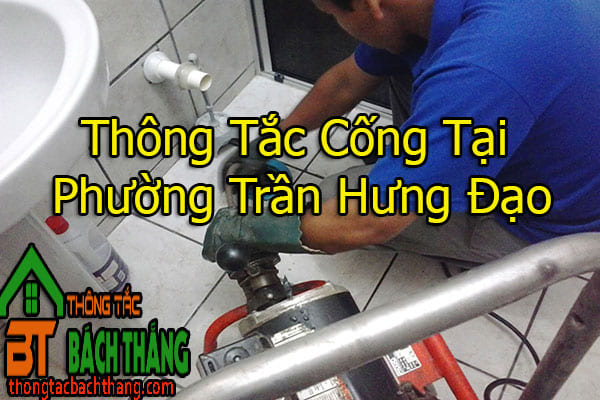 Thông Tắc Cống Tại Phường Trần Hưng Đạo