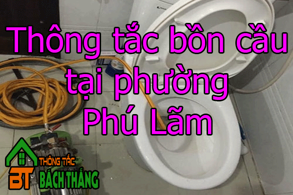 Thông tắc bồn cầu tại phường Phú Lãm